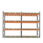 Raft depozitare paleți, 3 nivele, 2300 kg/nivel – H:4000mm x L:6870mm x W:1100mm