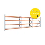 Raft Polita ZS - H:2500mm x L:5760mm x W:1100mm, 300kg/nivel, nu include polite metalice