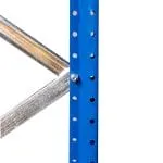 Raft modular cu polițe metalice – H:2000mm x L:2520mm x W:600mm, 350kg/nivel, include polite metalice