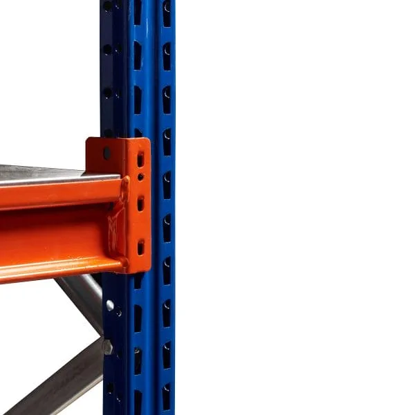 Raft modular cu polițe metalice – H:2000mm x L:2520mm x W:600mm, 350kg/nivel, include polite metalice