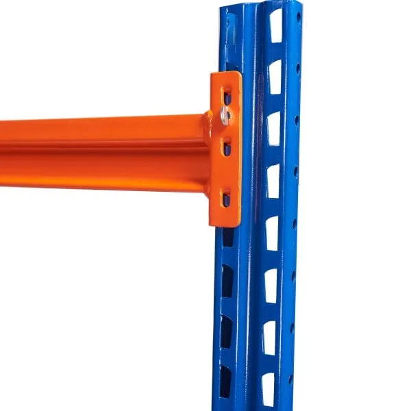 Raft modular cu polițe metalice – H:2000mm x L:2520mm x W:600mm, 350kg/nivel, include polite metalice