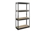 Raft tip polita - H:1800mm x L:1000mm x W:400mm, polite MDF