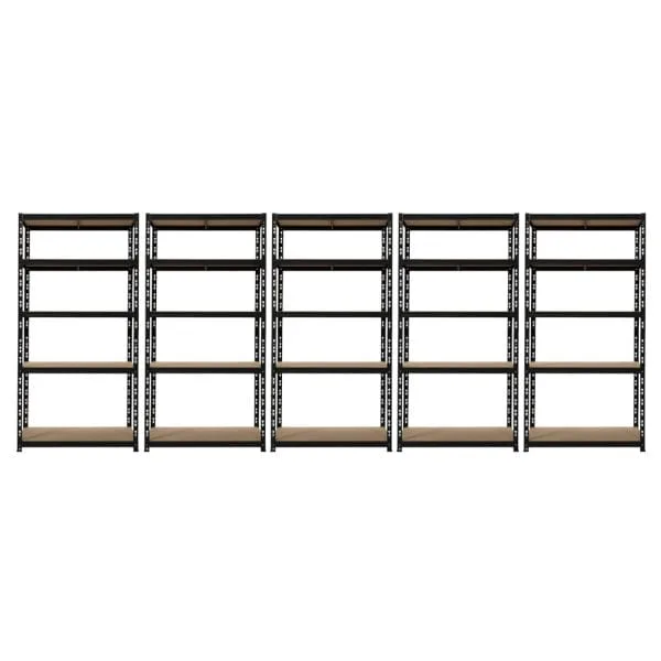 Set promo: pachet 5 x raft tip polita - H:2000mm x L:900mm x W:400mm, polite MDF