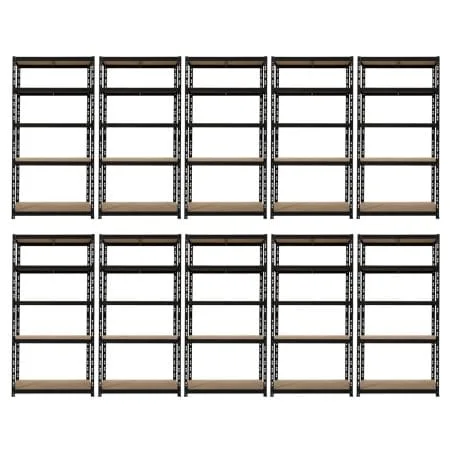 Set promo: pachet 10 x raft tip polita - H:1800mm x L:900mm x W:500mm, polite MDF