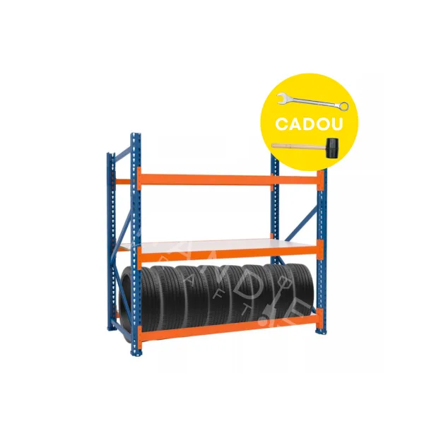 Raft garaj - H:2000mm x L:1020mm x W:600mm, 200kg/nivel