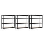 Set promo: Pachet 3 x Raft tip polita - H:1800mm x L:2000mm x W:500mm, polita MDF