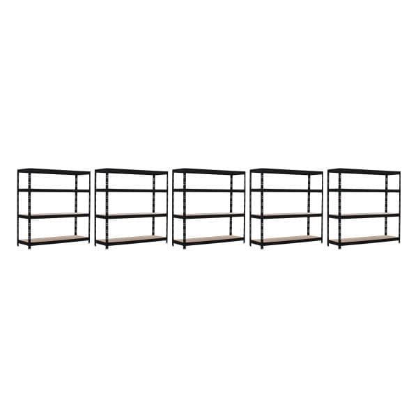 Set promo: Pachet 5 x Raft tip polita - H:1800mm x L:2000mm x W:500mm, polita MDF