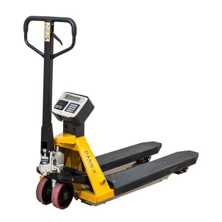 Transpalet manual cu cantar si imprimanta HK – 2000kg, furci standard 1150mm