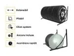 Raft de perete pentru anvelope HK 800 -1200mm