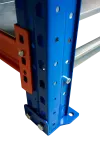 Raft depozitare paleți, 2 nivele, 2300 kg/nivel – H:2500mm x L:5760mm x W:1100mm