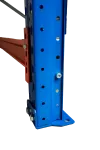 Raft depozitare paleți, 3 nivele, 2300 kg/nivel – H:4000mm x L:3870mm x W:1100mm