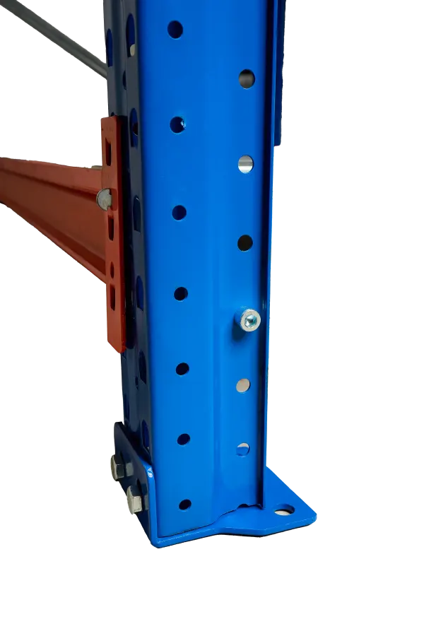 Raft depozitare paleți, 3 nivele, 2300 kg/nivel – H:4000mm x L:3870mm x W:1100mm