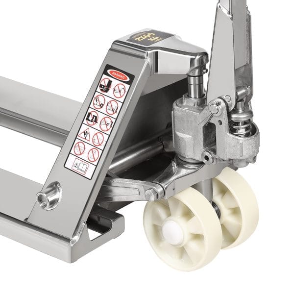 Transpalet manual din inox HK – 2500kg, furci standard 1150mm