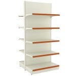 Raft Comercial de Mijloc H:1820mm x L:1000mm x W:1280mm, nu conține capătul de raft