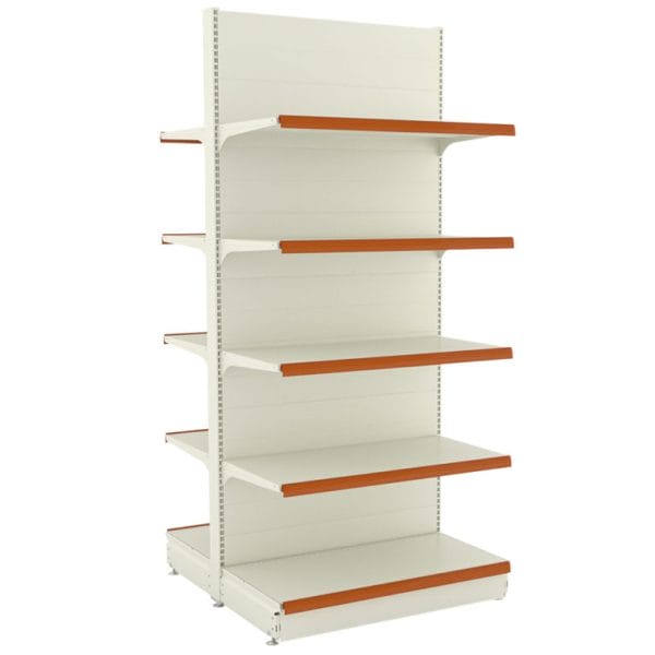 Raft Comercial de Mijloc H:1820mm x L:1000mm x W:1280mm, nu conține capătul de raft