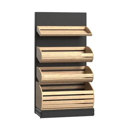 Raft panificație și patiserie - H:1960mm x L:1040mm x W:680mm, RAL 7016