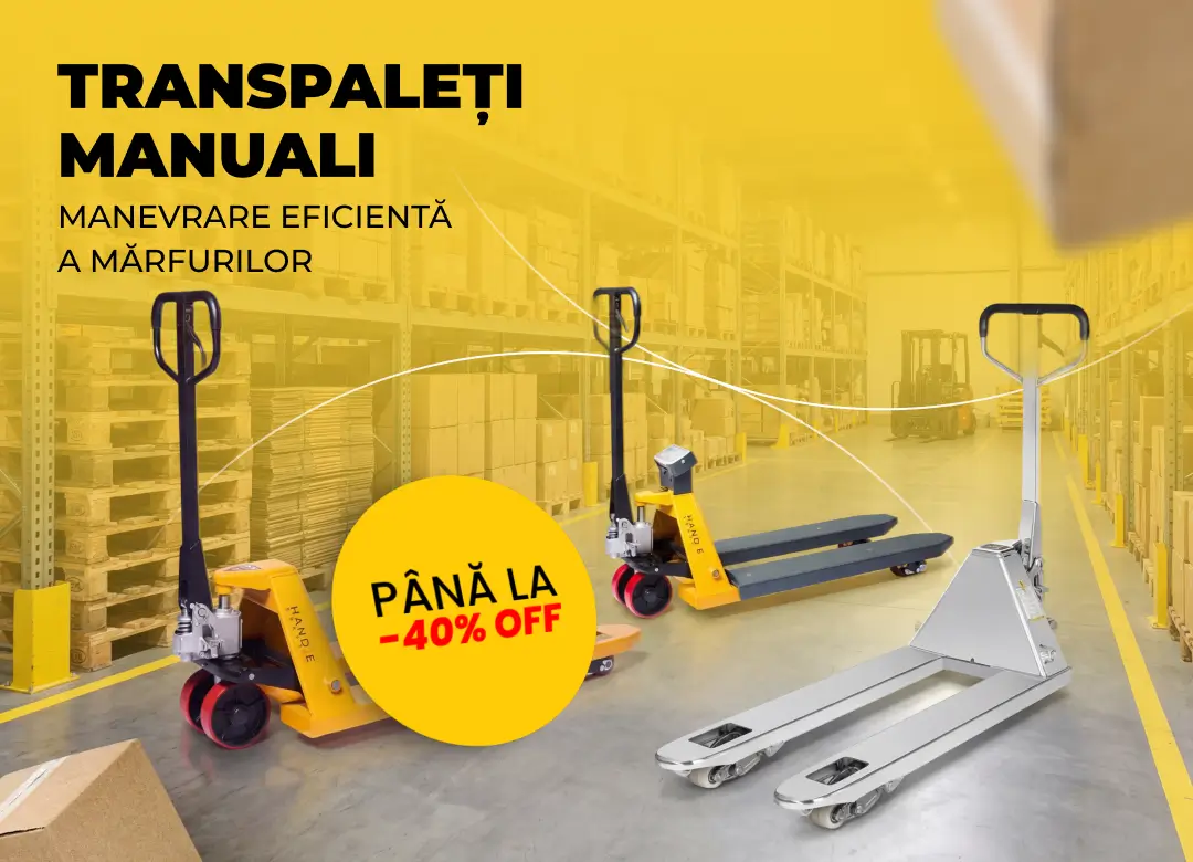 Transpaleți și echipamente de ridicat Handlekraft