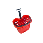 Coș de cumpărături cu roți, 42L