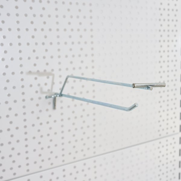 Agatator panou perforat, cu eticheta - 300mm