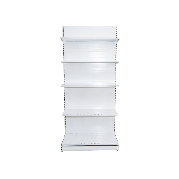 Raft comercial de peret - H:2235mm x L:665mm x W:400mm, RAL 9001