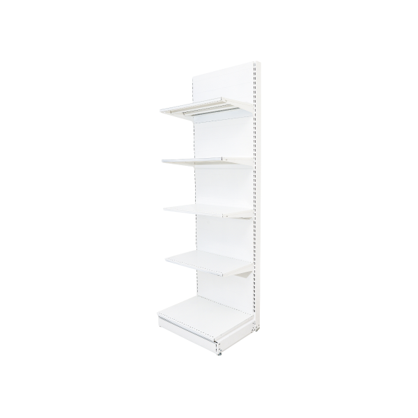 Raft comercial de peret - H:2235mm x L:665mm x W:400mm, RAL 9016 - Handlekraft Raft comercial de peret - H:2235mm x L:665mm x W:400mm, RAL 9016