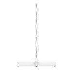 Stalp raft comercial - H:1930mm, RAL 9016