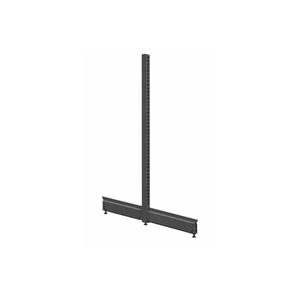 Stalp raft comercial - H:1473mm, RAL 7016