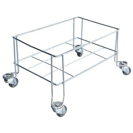 Suport cos cumparaturi cu roti (metalic) – 31 x 43 cm
