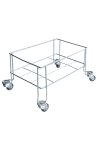 Suport cos cumparaturi cu roti (metalic) – 31 x 43 cm