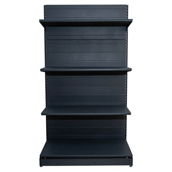 Raft comercial de mijloc - H:1778mm x L:1000mm x B:500mm + 3x400mm, RAL 7016