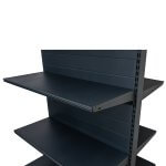 Raft comercial de mijloc - H:2235mm x L:1250mm x B:500mm, RAL 7016
