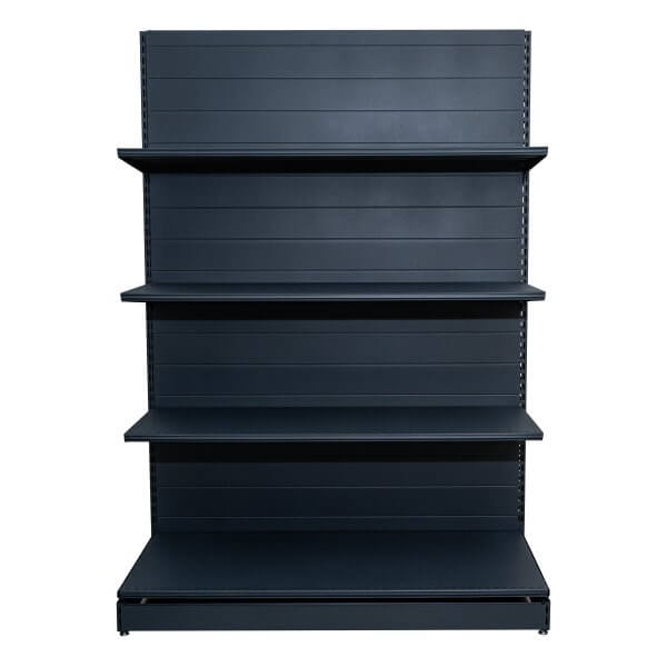 Raft comercial de mijloc - H:1470mm x L:1000mm x B:300mm, RAL 7016
