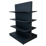 Raft comercial de mijloc - H:1778mm x L:1000mm x W:400mm, RAL 7016