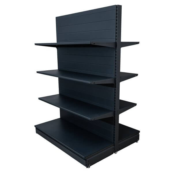 Raft comercial de mijloc - H:1778mm x L:1000mm x W:400mm, RAL 7016