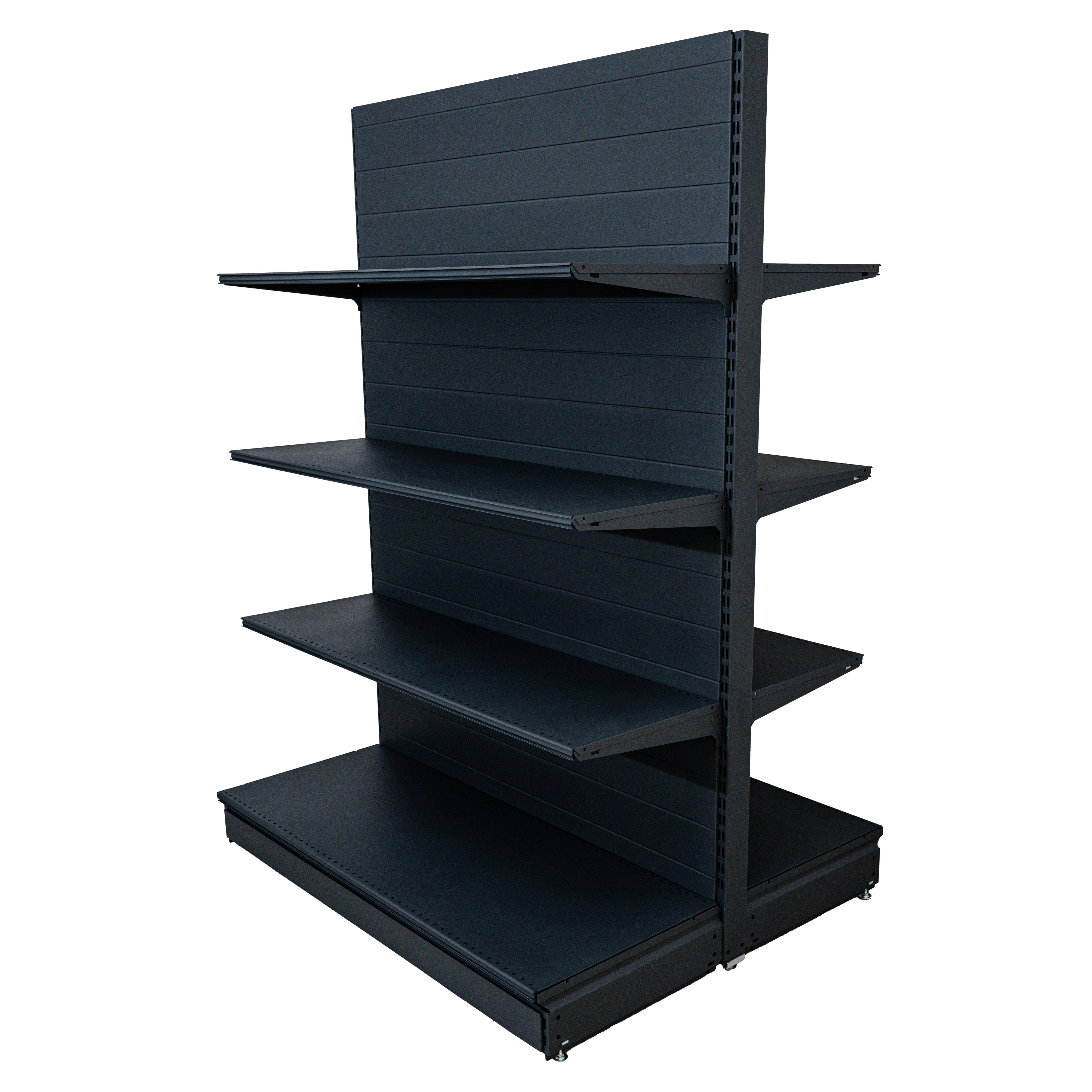 Raft comercial de mijloc - H:1625mm x L:1000mm x W:400mm, RAL 7016