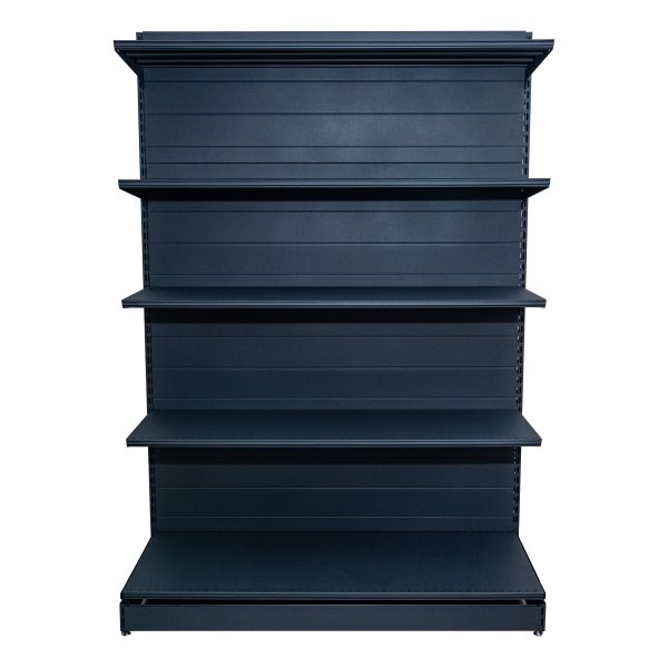 Raft comercial de peret - H:1930mm x L:1000mm x W:300mm, RAL 7016