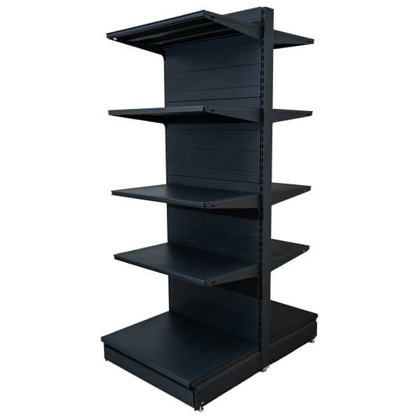 Raft comercial de mijloc - H:1778mm x L:1000mm x W:400mm, RAL 7016
