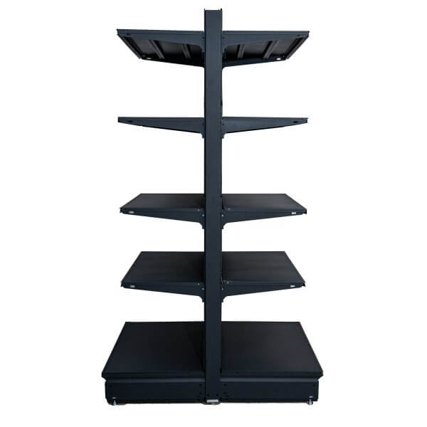 Raft comercial de mijloc - H:1778mm x L:1000mm x W:400mm, RAL 7016