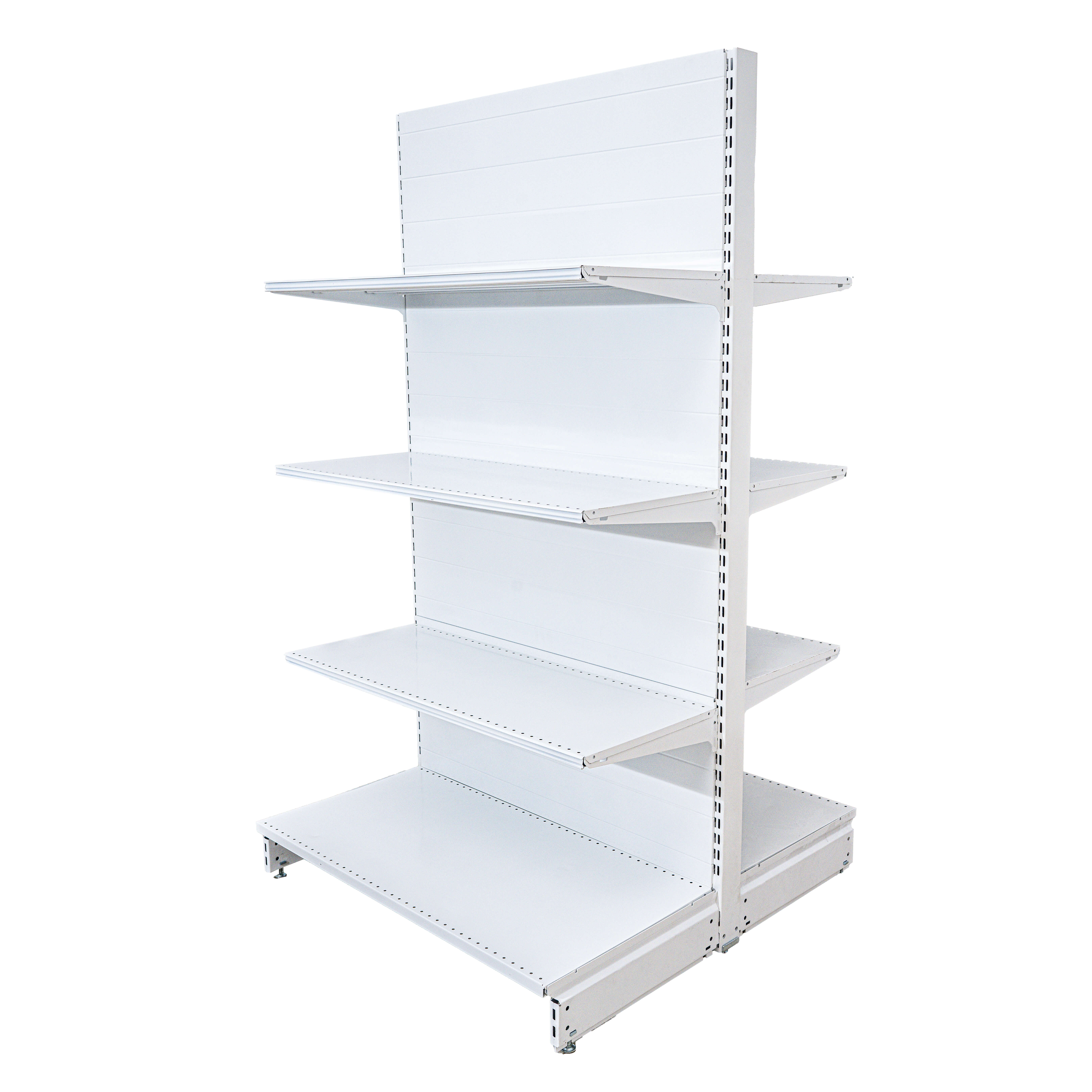 Acasă - Handlekraft Raft comercial de mijloc - H:1470mm x L:1250mm x B:500mm, RAL 9016