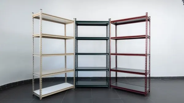 Raft tip polita - H:1830mm x L:900mm x W:380mm, polita MDF, verde