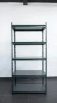 Raft tip polita - H:1830mm x L:900mm x W:380mm, polita MDF, verde