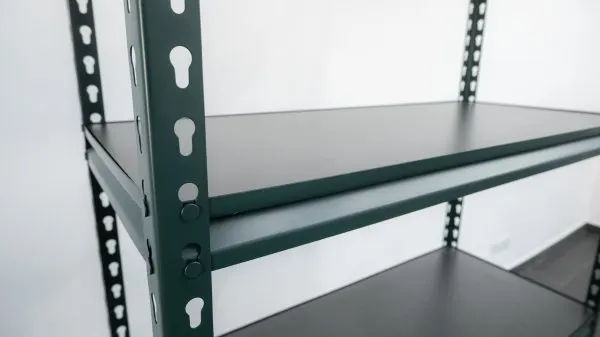 Raft tip polita - H:1830mm x L:900mm x W:380mm, polita MDF, verde