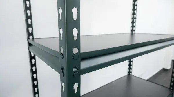 Raft tip polita - H:1830mm x L:900mm x W:380mm, polita MDF, verde