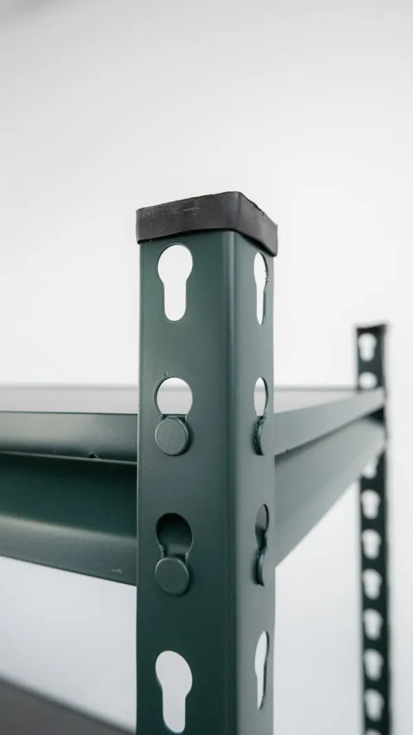 Raft tip polita - H:1830mm x L:900mm x W:380mm, polita MDF, verde