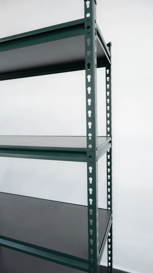 Raft tip polita - H:1830mm x L:900mm x W:380mm, polita MDF, verde