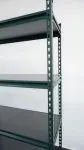Raft tip polita - H:1830mm x L:900mm x W:380mm, polita MDF, verde