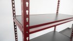 Raft tip polita - H:1830mm x L:900mm x W:380mm, polita pal laminat, bordo