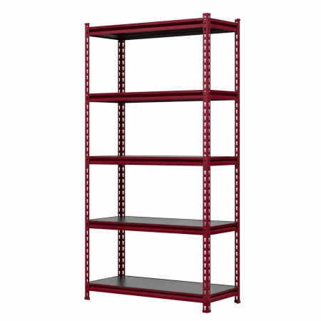 Raft tip polita - H:1830mm x L:900mm x W:380mm, polita pal laminat, bordo