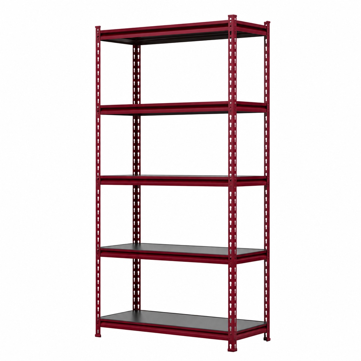 Raft tip polita - H:1830mm x L:900mm x W:380mm, polita pal laminat, bordo