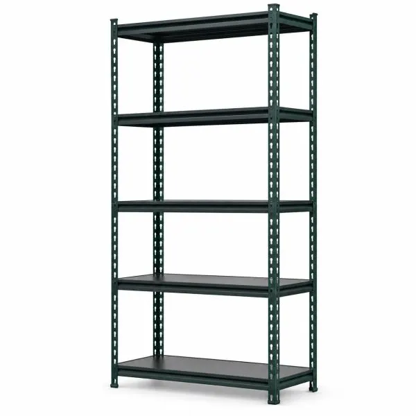 Raft tip polita - H:1830mm x L:900mm x W:380mm, polita MDF, verde